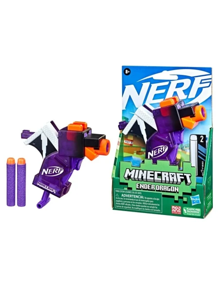 Lanzador Nerf Minecraft Ender Dragon