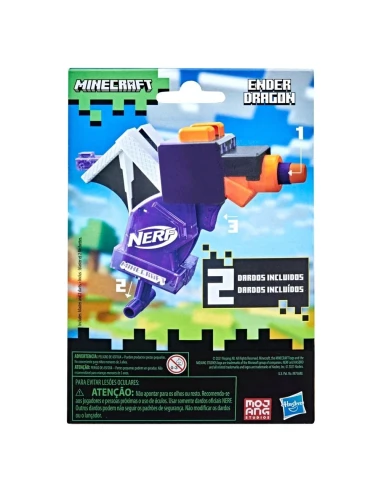 Lanzador Nerf Minecraft Ender Dragon