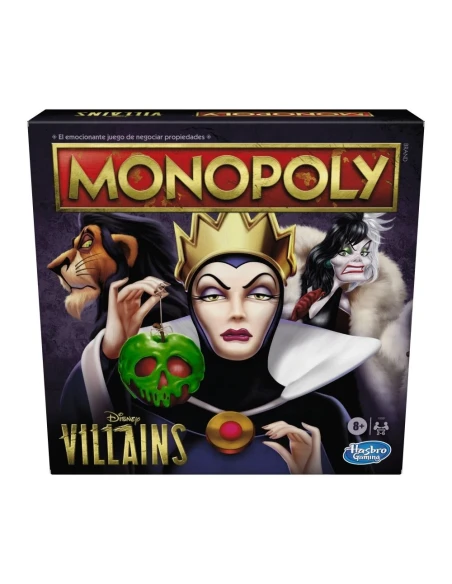 Juego de Mesa Monopoly Disney Villains