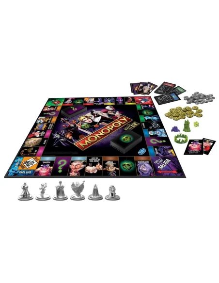 Juego de Mesa Monopoly Disney Villains