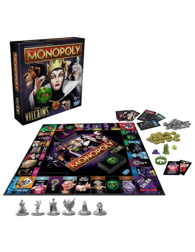 Juego de Mesa Monopoly Disney Villains