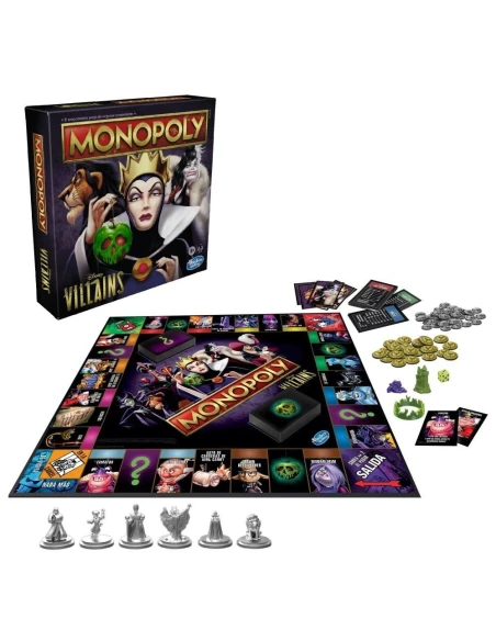 Juego de Mesa Monopoly Disney Villains