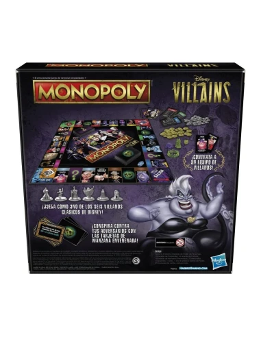 Juego de Mesa Monopoly Disney Villains