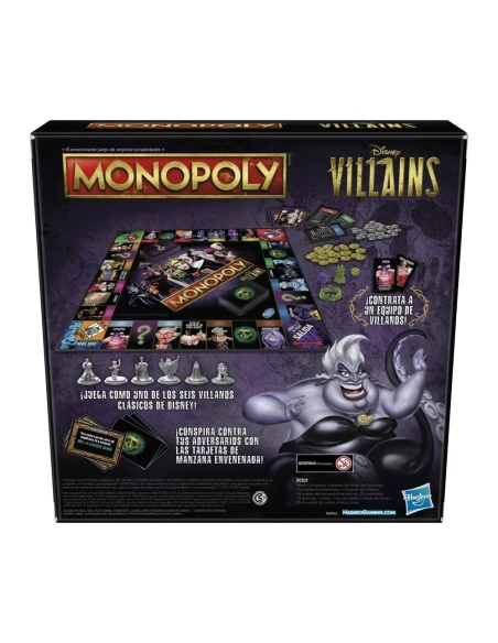 Juego de Mesa Monopoly Disney Villains