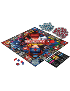 Juego de Mesa Hasbro Gaming Monopoly: Spiderman 2