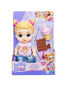 Muñeca Baby Alive Dulces Golosinas Harper Hugs 2