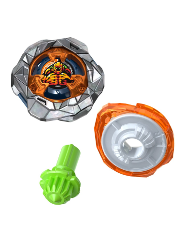 Kit Inicial de Tops Beyblade X Rock Golem