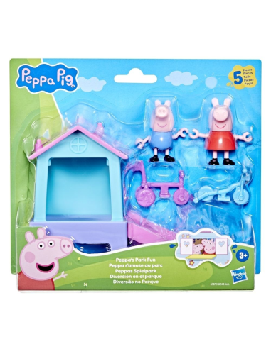 Set de Juego Peppa Pig 2 Figuras y 3 Accesorios