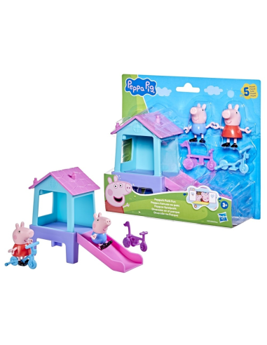 Set de Juego Peppa Pig 2 Figuras y 3 Accesorios