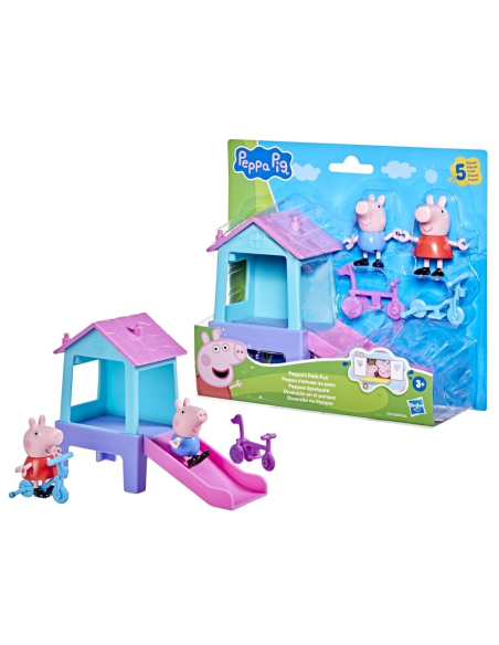 Set de Juego Peppa Pig 2 Figuras y 3 Accesorios