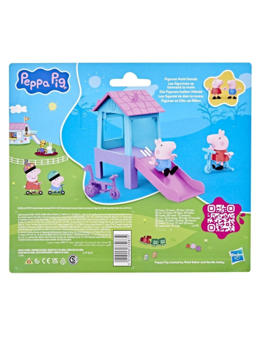 Set de Juego Peppa Pig 2 Figuras y 3 Accesorios