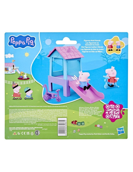 Set de Juego Peppa Pig 2 Figuras y 3 Accesorios