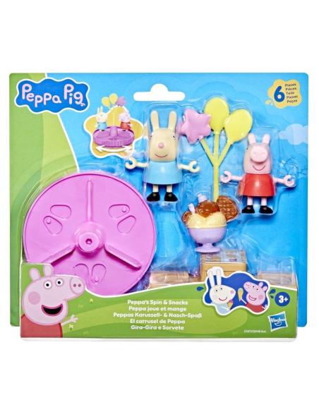 Set de Juego Peppa Pig 2 Figuras y 4 Accesorios