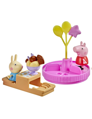 Set de Juego Peppa Pig 2 Figuras y 4 Accesorios