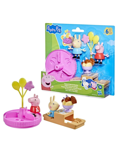 Set de Juego Peppa Pig 2 Figuras y 4 Accesorios