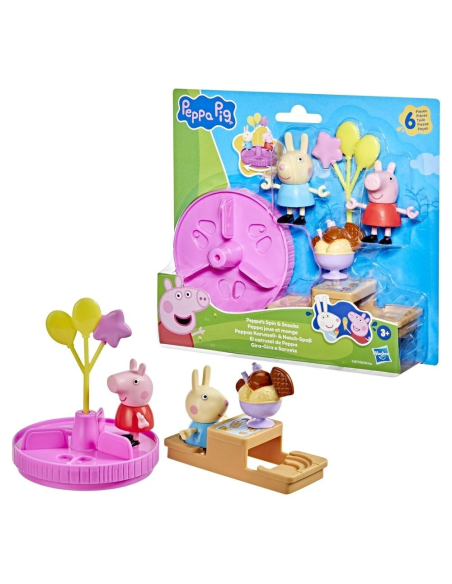 Set de Juego Peppa Pig 2 Figuras y 4 Accesorios