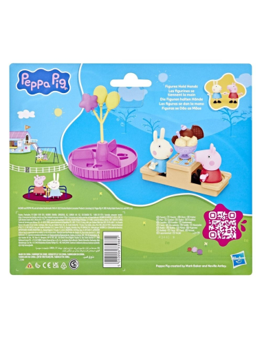 Set de Juego Peppa Pig 2 Figuras y 4 Accesorios