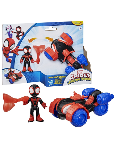 Figura de Acción Spidey Camión de Bomberos