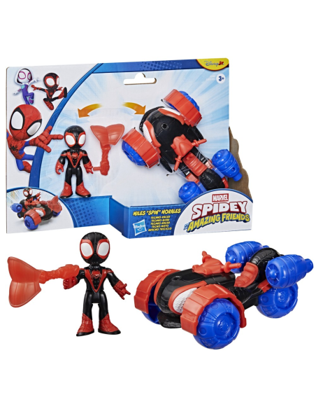 Figura de Acción Spidey Camión de Bomberos