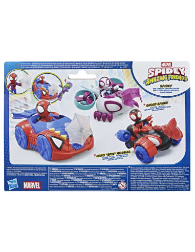 Figura de Acción Spidey Camión de Bomberos
