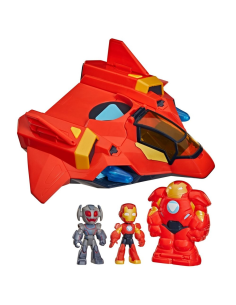Figura de Acción Iron Friends Iron Jet y Armadura Gigantes