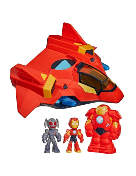 Figura de Acción Iron Friends Iron Jet y Armadura Gigantes