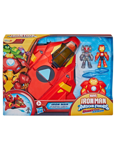 Figura de Acción Iron Friends Iron Jet y Armadura Gigantes
