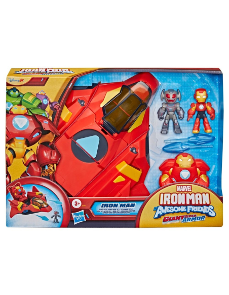 Figura de Acción Iron Friends Iron Jet y Armadura Gigantes