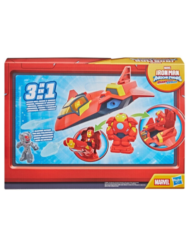 Figura de Acción Iron Friends Iron Jet y Armadura Gigantes