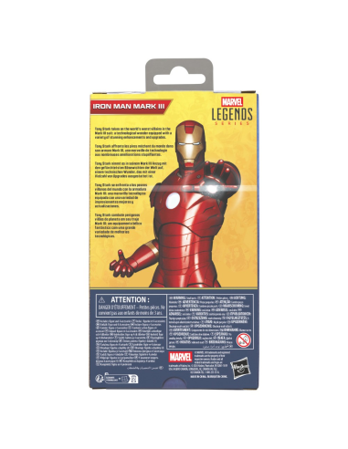 Figura de Acción Marvel Legends Series Iron Man Mark III