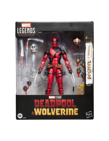 Figura de Acción Marvel Legends Series Dogpool Deadpool