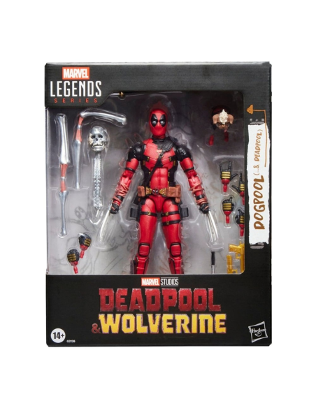 Figura de Acción Marvel Legends Series Dogpool Deadpool