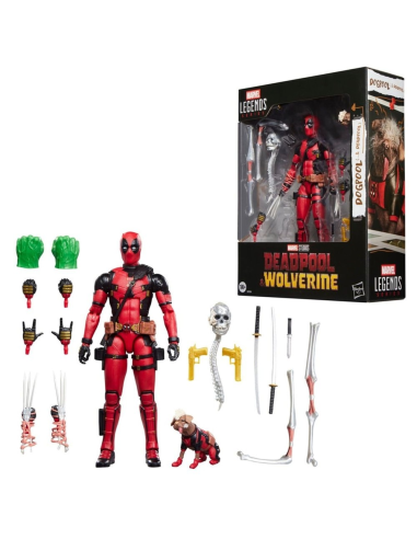 Figura de Acción Marvel Legends Series Dogpool Deadpool