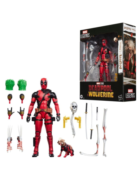 Figura de Acción Marvel Legends Series Dogpool Deadpool