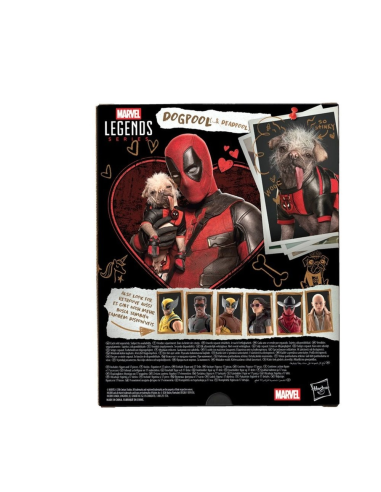 Figura de Acción Marvel Legends Series Dogpool Deadpool