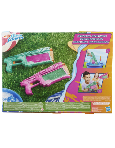 Lanzador de Agua Super Soaker Dunk Fill Duo