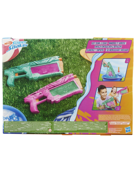 Lanzador de Agua Super Soaker Dunk Fill Duo