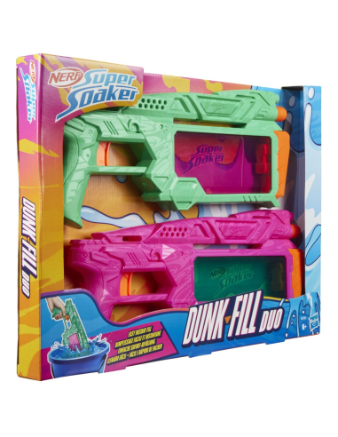 Lanzador de Agua Super Soaker Dunk Fill Duo