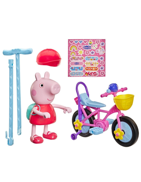 Set de Juego Peppa Pig Interactiva y Bicicleta