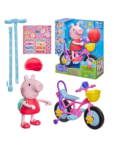 Set de Juego Peppa Pig Interactiva y Bicicleta