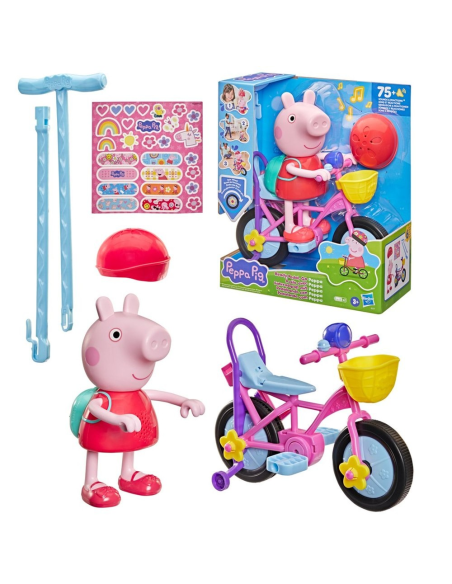 Set de Juego Peppa Pig Interactiva y Bicicleta