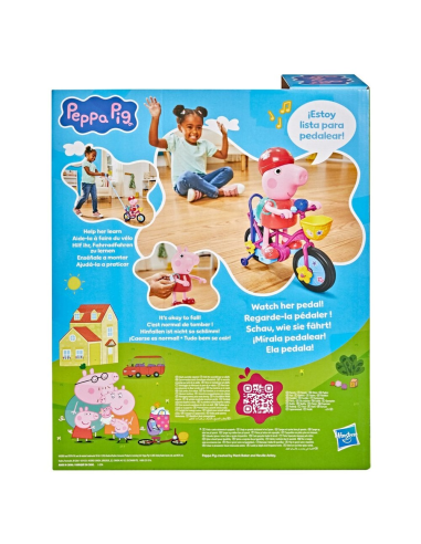 Set de Juego Peppa Pig Interactiva y Bicicleta