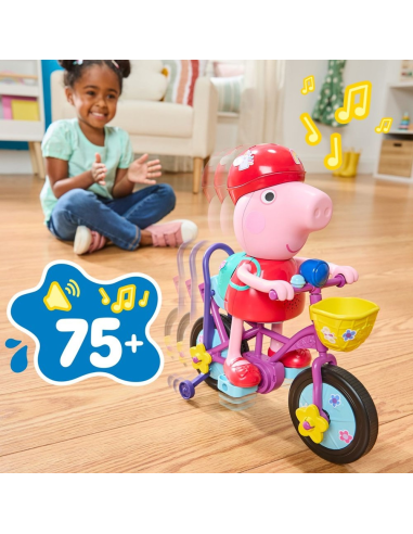 Set de Juego Peppa Pig Interactiva y Bicicleta
