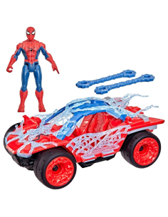 Figura de Acción Spiderman Actionverse Stretch & Blast Buggy