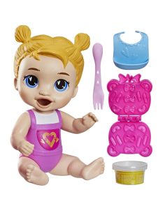 Muñeca Baby Alive Dinnertime Creations Cabello Rubio