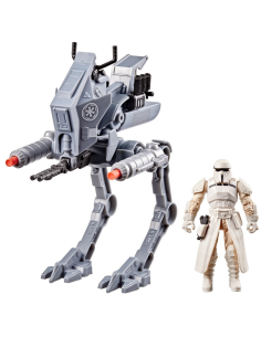 Figura de Acción Star Wars ActionVerse AT-RT y Conductor Imperial