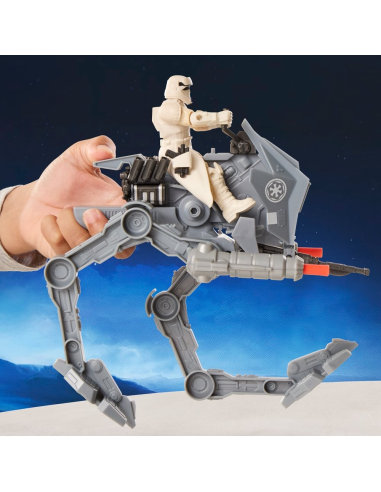Figura de Acción Star Wars ActionVerse AT-RT y Conductor Imperial
