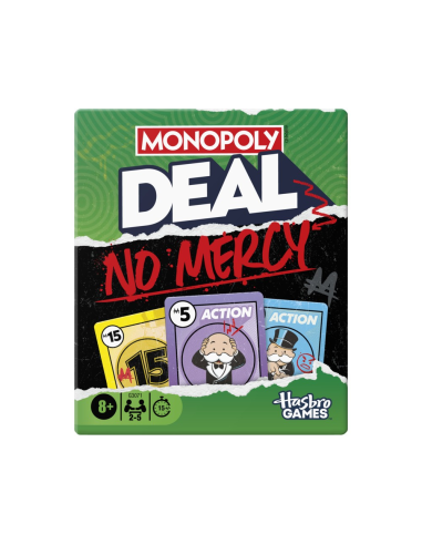 Juego de Mesa Hasbro Gaming Cartas Monopoly Deal No Mercy