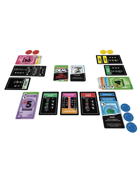 Juego de Mesa Hasbro Gaming Cartas Monopoly Deal No Mercy