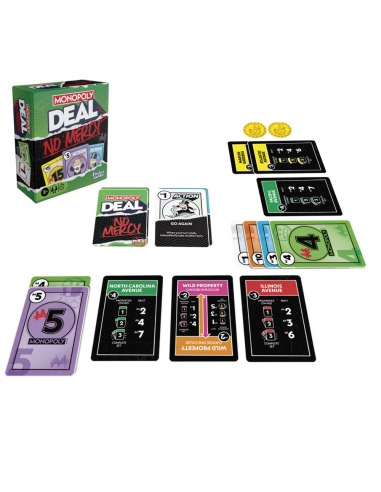 Juego de Mesa Hasbro Gaming Cartas Monopoly Deal No Mercy